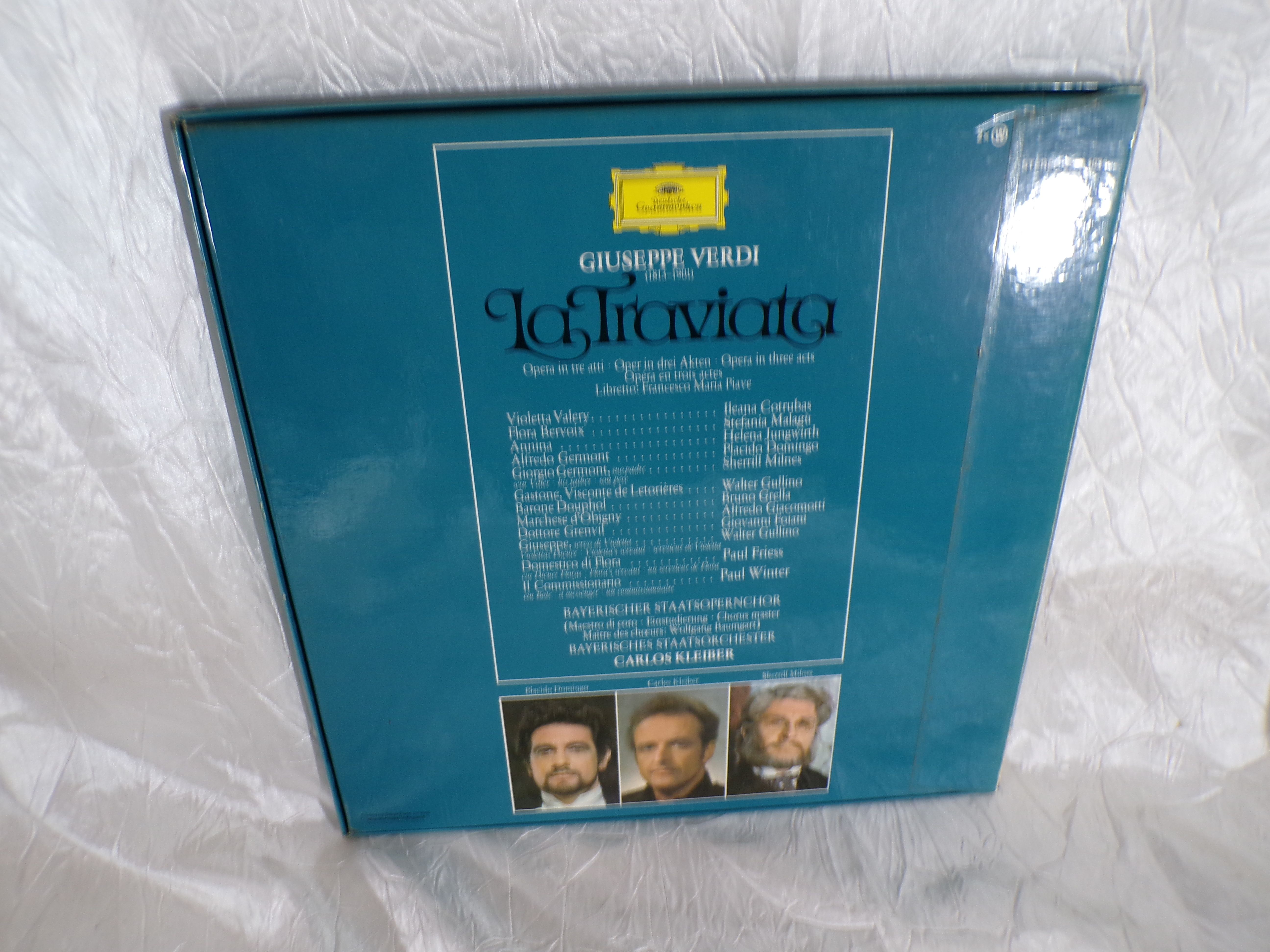 Vinyle La" Traviata de Giuseppe Verdi," Bon état - Vue 2 - 